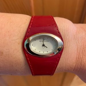Anne Klein red watch
